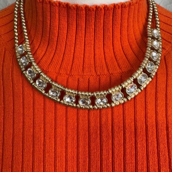 Necklace Jewelry Lot Elegant Glitz and Glam Gold and Silver Women's 8 Pieces - Picture 6 of 15